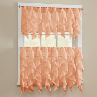 Foto 1 | Juego De Cortinas De Cocina Sweet Home Collection, 3 Unidades, Sheer Spice - Venta Internacional.