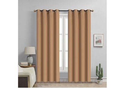 Foto 3 | Cortina En 2 Paneles 280x220cm Premium Quality! Color Beige