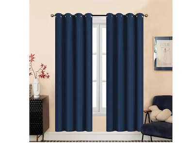 Foto 2 | Cortina En 2 Paneles 280x220cm Premium Quality! Color Marino Premium