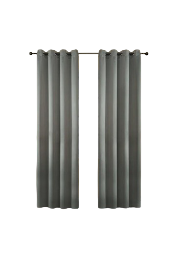 Foto 2 pulgar | Cortinas  Para Recamara Sala Elegantes 270x215cm 2 Paneles Aislamiento Térmico Y Reducción De Ruido Tela Impermeable