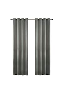 Foto 1 | Cortinas Para Recamara Sala Elegantes 270x215cm 2 Paneles Aislamiento Térmico Y Reducción De Ruido Tela Impermeable