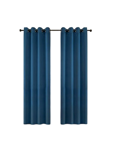 Foto 2 pulgar | Cortina Para Recamara Sala Elegantes 270x215cm 2 Paneles Aislamiento Térmico Y Reducción De Ruido Tela Impermeab