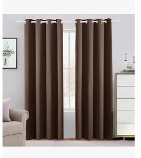 Foto 2 | Cortinas Blackout Para Recamara Sala Premium 270x215cm 2 Paneles Aislamiento Térmico Y Reducción De Ruido Tela