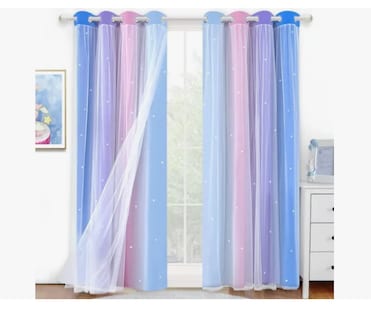 Foto 1 | Cortinas Blackout 132 x 214 cm