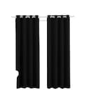 Cortinas Blackout Para Recamara Sala Premium 270x215cm 2 Paneles Aislamiento Térmico Y Reducción De Ruido Tela