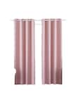 Cortinas Blackout Para Recamara Sala Premium 270x215cm 2 Paneles Aislamiento Térmico Y Reducción De Ruido Tela