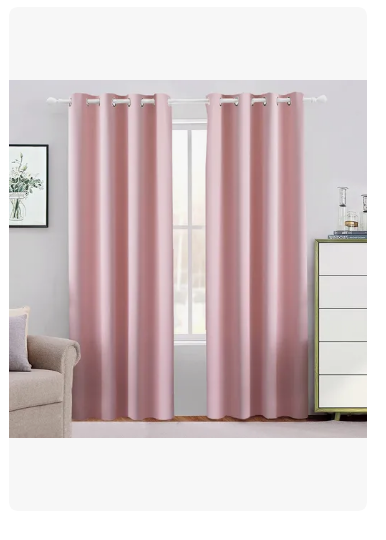 Foto 3 pulgar | Cortinas Blackout Para Recamara Sala Premium 270x215cm 2 Paneles Aislamiento Térmico Y Reducción De Ruido Tela