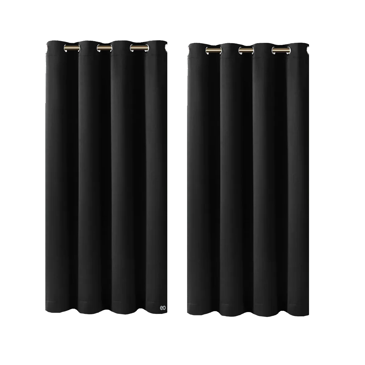 Foto 2 pulgar | Cortinas Para Ventana 264x137cm Eo Safe Imports Esi-20451 Negro
