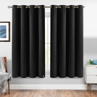 Foto 2 | Cortinas Para Ventana 264x137cm Eo Safe Imports Esi-20451 Negro