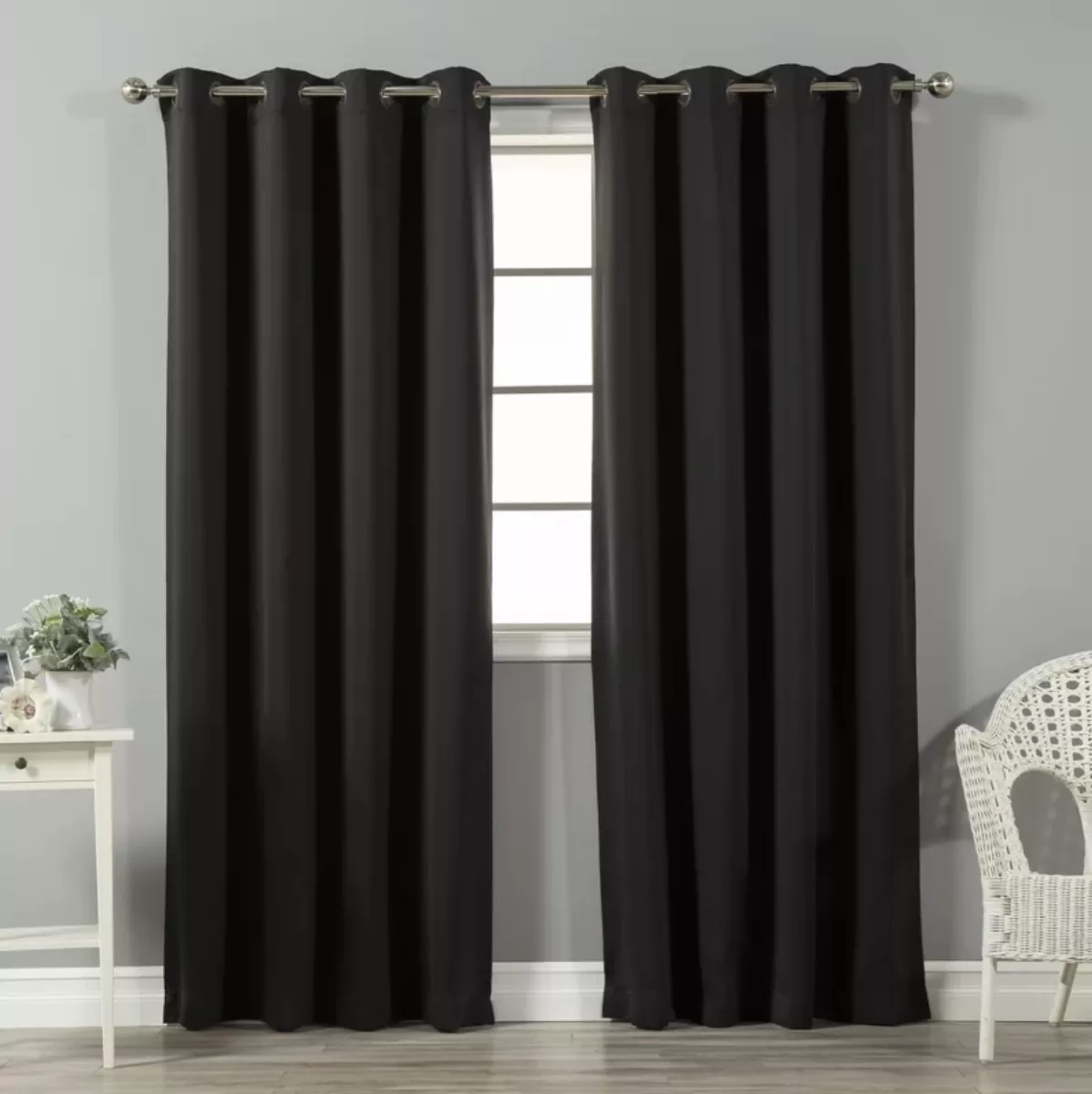 Foto 3 pulgar | Cortinas B.Kind & Beyond Blackout color Negro