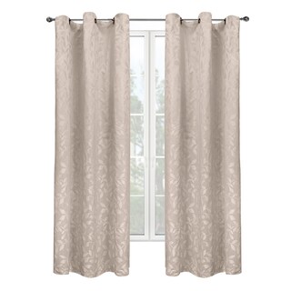 Foto 1 | Cortinas Elefantito Hogar Jacquard 2 Paneles Beige de 1.45 X 2.15 m C/U