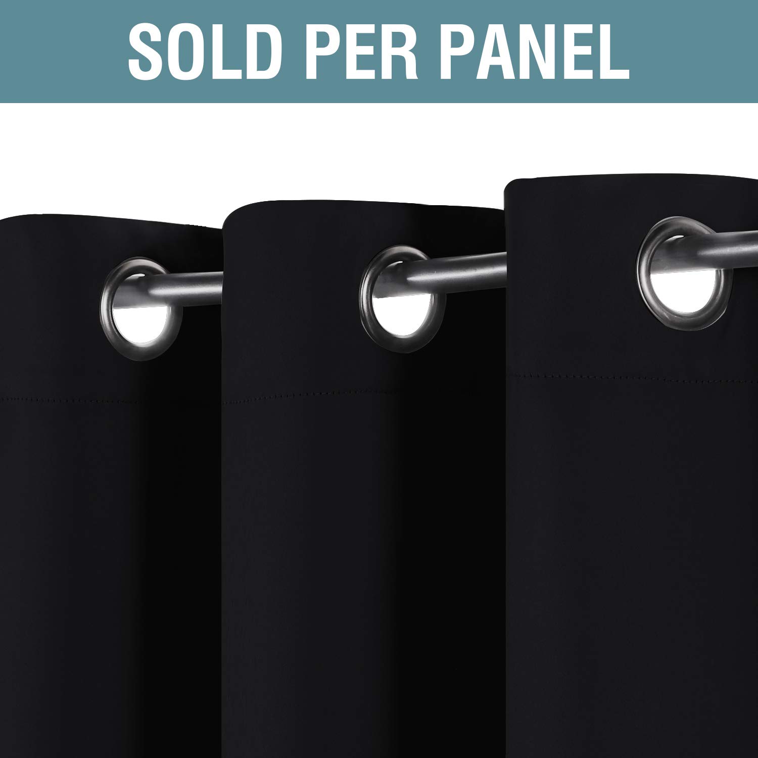 Foto 3 pulgar | Cortinas Opacas H.versailtex Con Aislamiento Térmico De 240 X 260 Cm - Venta Internacional.