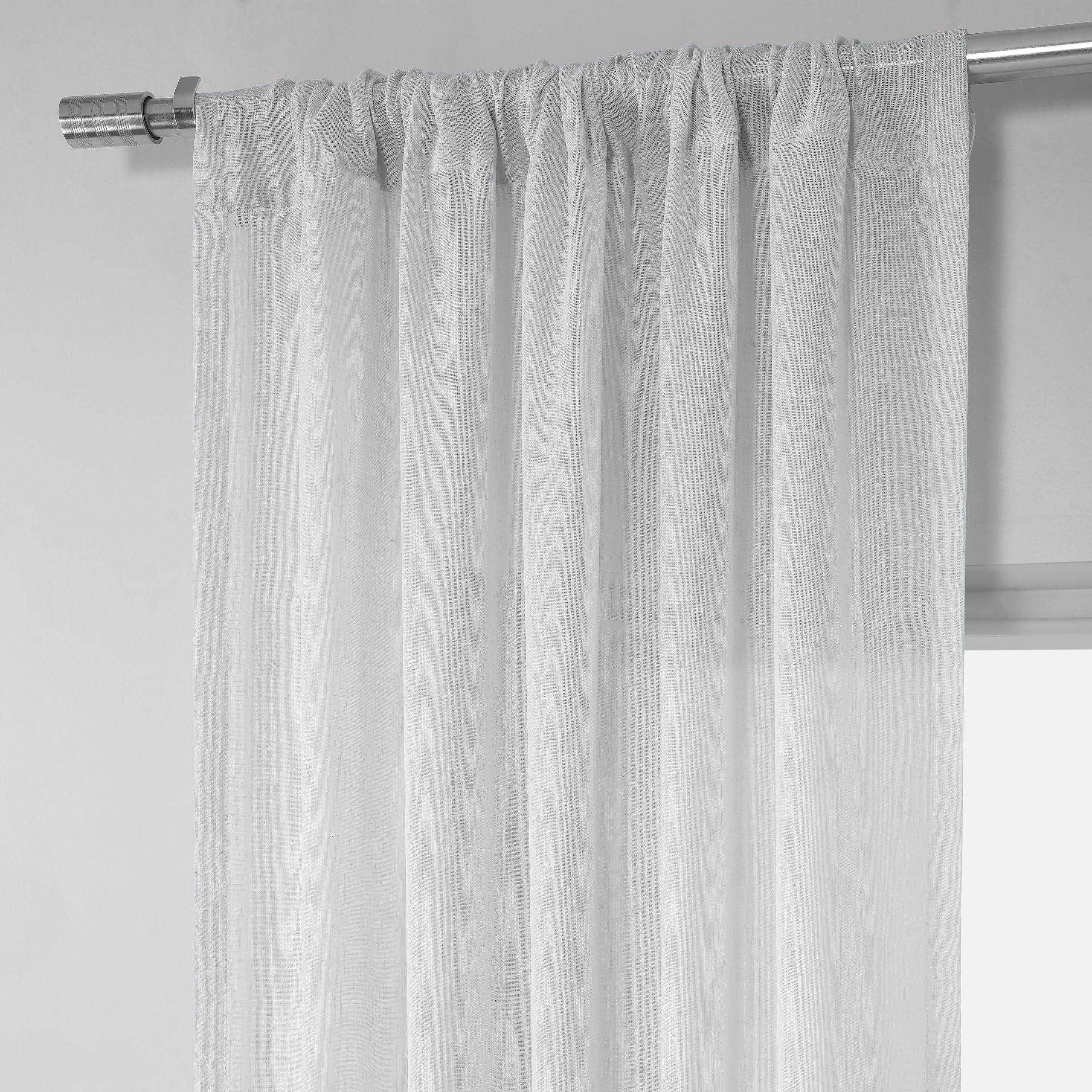 Foto 6 pulgar | Cortina HPD Half Price Drapes Sheer Aspen White 127 x 274 cm - Venta Internacional