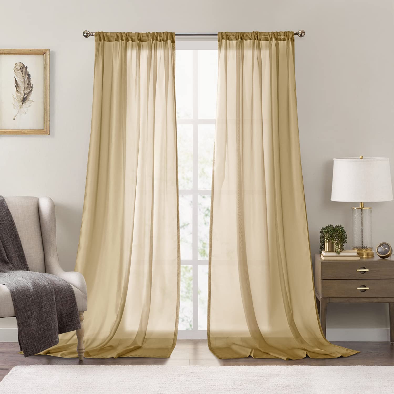 Cortinas Dreaming Casa Caqui 160 X 160 Cm - Venta Internacional