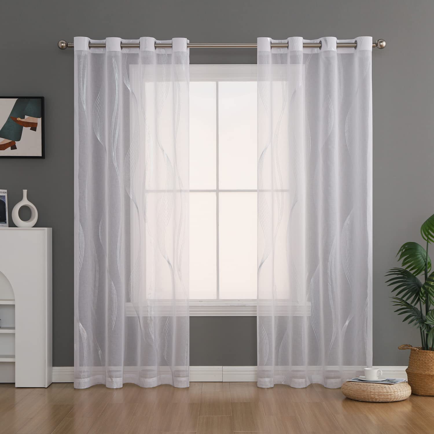 Cortinas Dreaming Casa Blancas 260 X 260 Cm - Venta Internacional $2,778