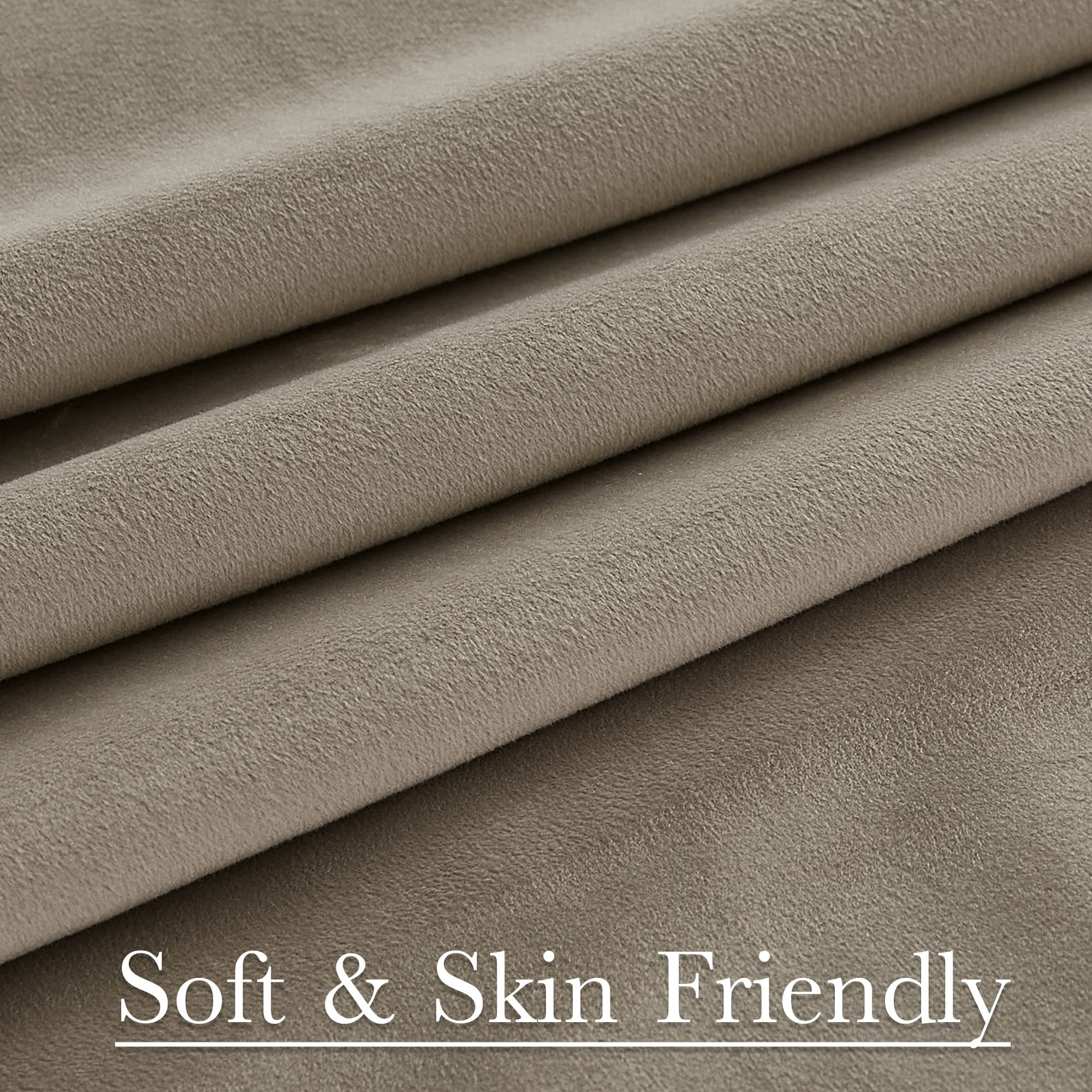 Foto 6 pulgar | Cortinas Stangh Velvet Camel Beige, 300 X 260 Cm, Extra Largas - Venta Internacional.