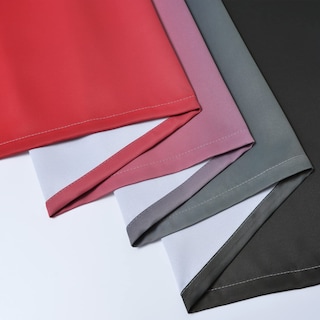 Foto 6 | Cortinas Yakamok Blackout Ombre Negras Y Rojas Para Dormitorio - Venta Internacional