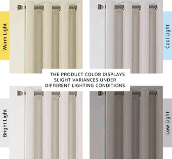 Foto 3 | Cortinas H.versailtex Marfil - Venta Internacional