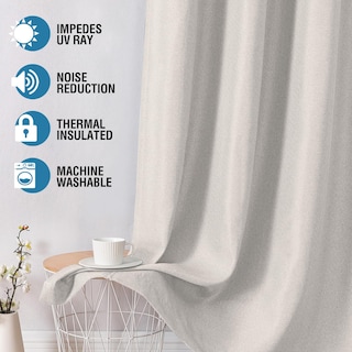 Foto 5 | Cortinas H.versailtex Marfil - Venta Internacional