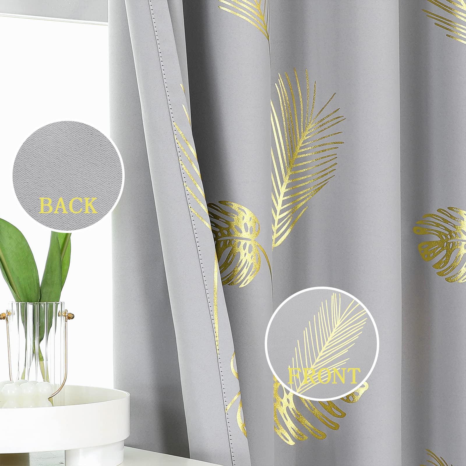 Foto 4 pulgar | Cortinas Opacas Estelar Textiler Gris Claro 214 X 213 cm - Venta Internacional