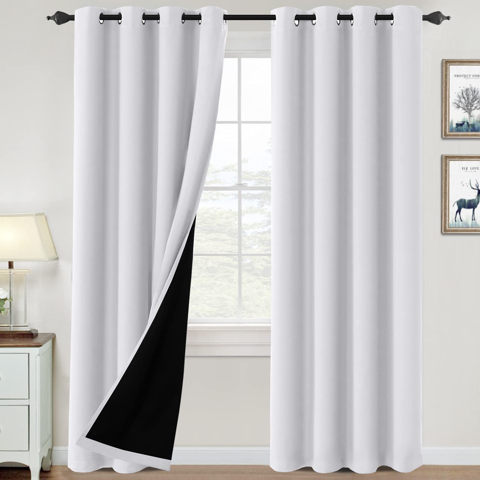 Cortinas H.VERSAILTEX 100% Opacas con Aislamiento Térmico x2 - Venta Internacional