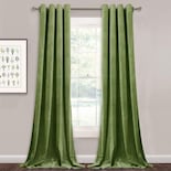 Cortinas StangH Verdes de Terciopelo para Sala de Estar - Venta Internacional