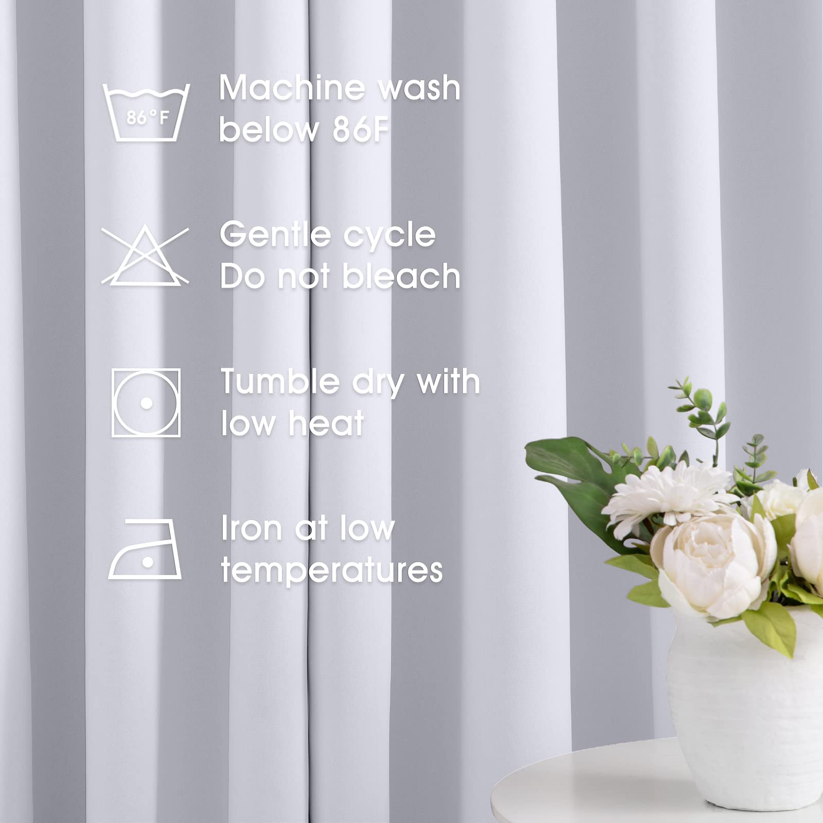Foto 7 pulgar | Juego de 2 Paneles de Cortinas Homeideas Color Blanco 132 x 213 cm - Venta Internacional