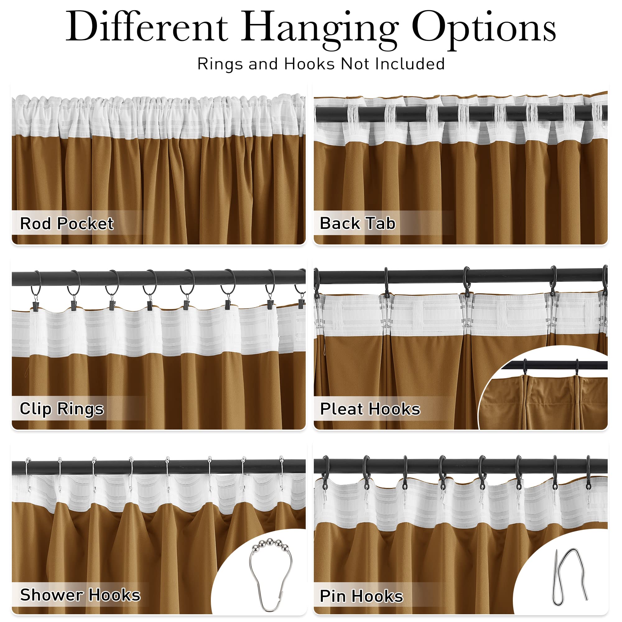 Foto 5 pulgar | Cortinas StangH de 274 x 274 cm-Venta Internacional