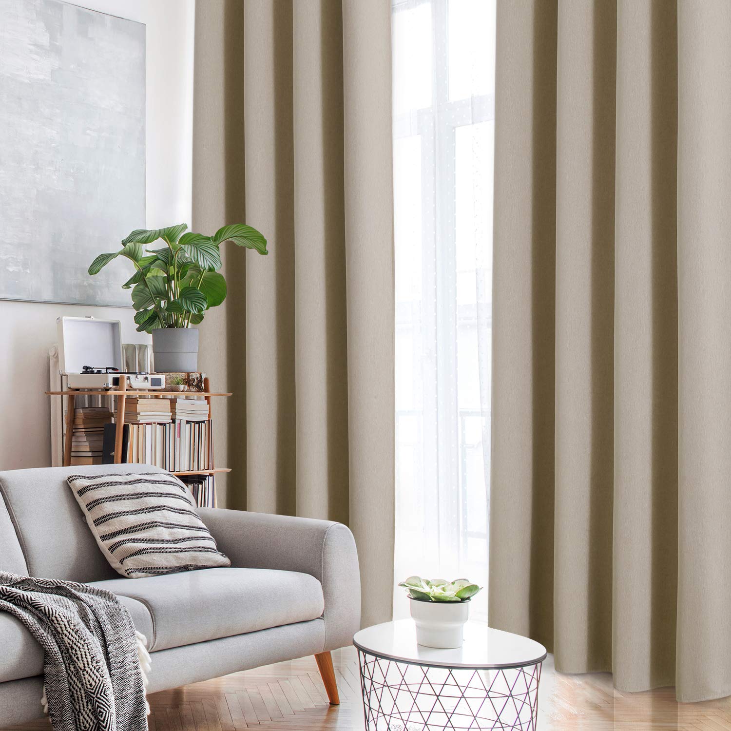 Foto 7 pulgar | Cortinas Opacas Homeideas de Lino Sintético - Venta Internacional