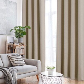 Foto 6 | Cortinas Opacas Homeideas de Lino Sintético - Venta Internacional