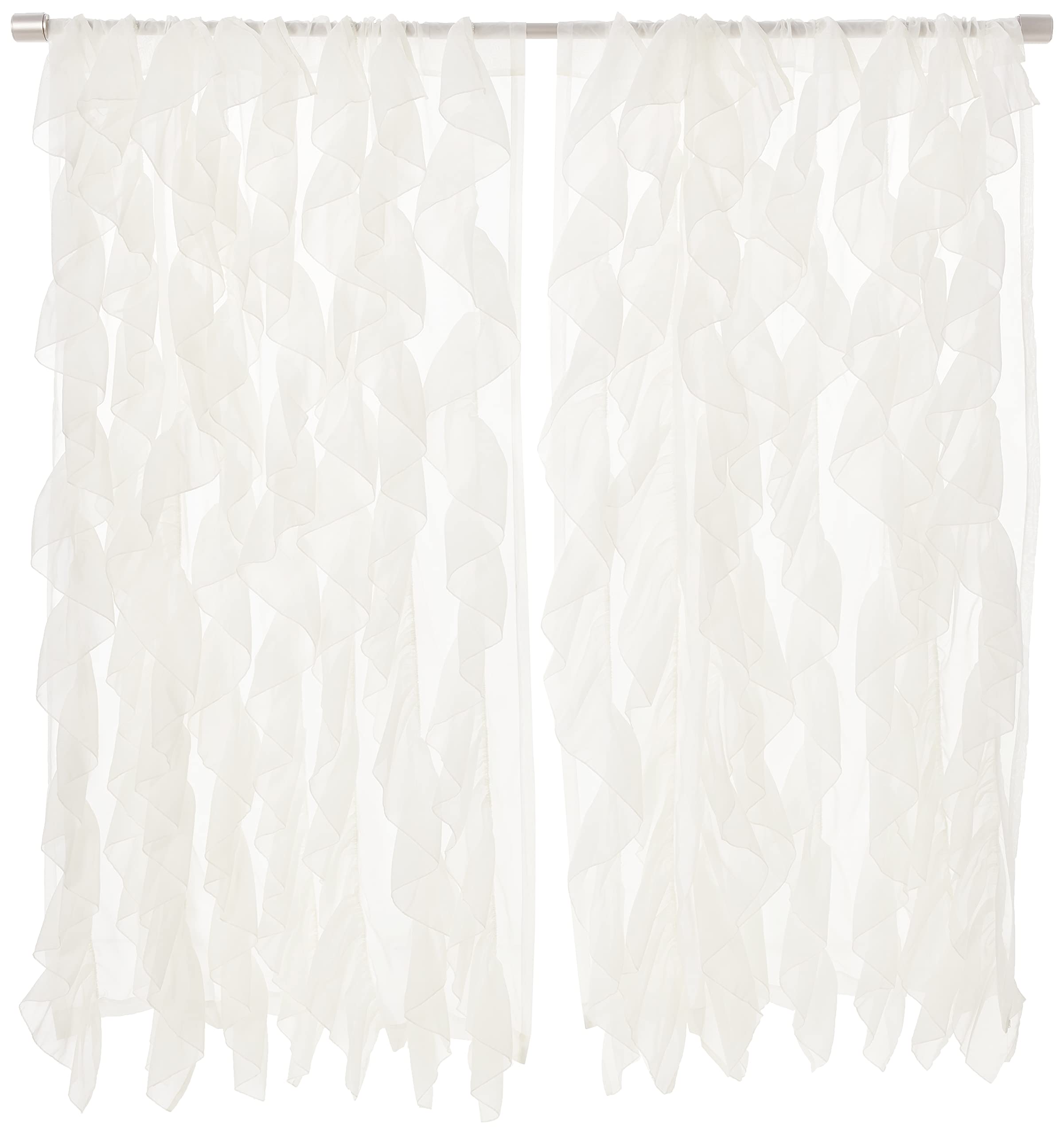 Foto 2 pulgar | Panel De Cortina De Ventana De La Colección Sweet Home Sheer Voile - Venta Internacional.
