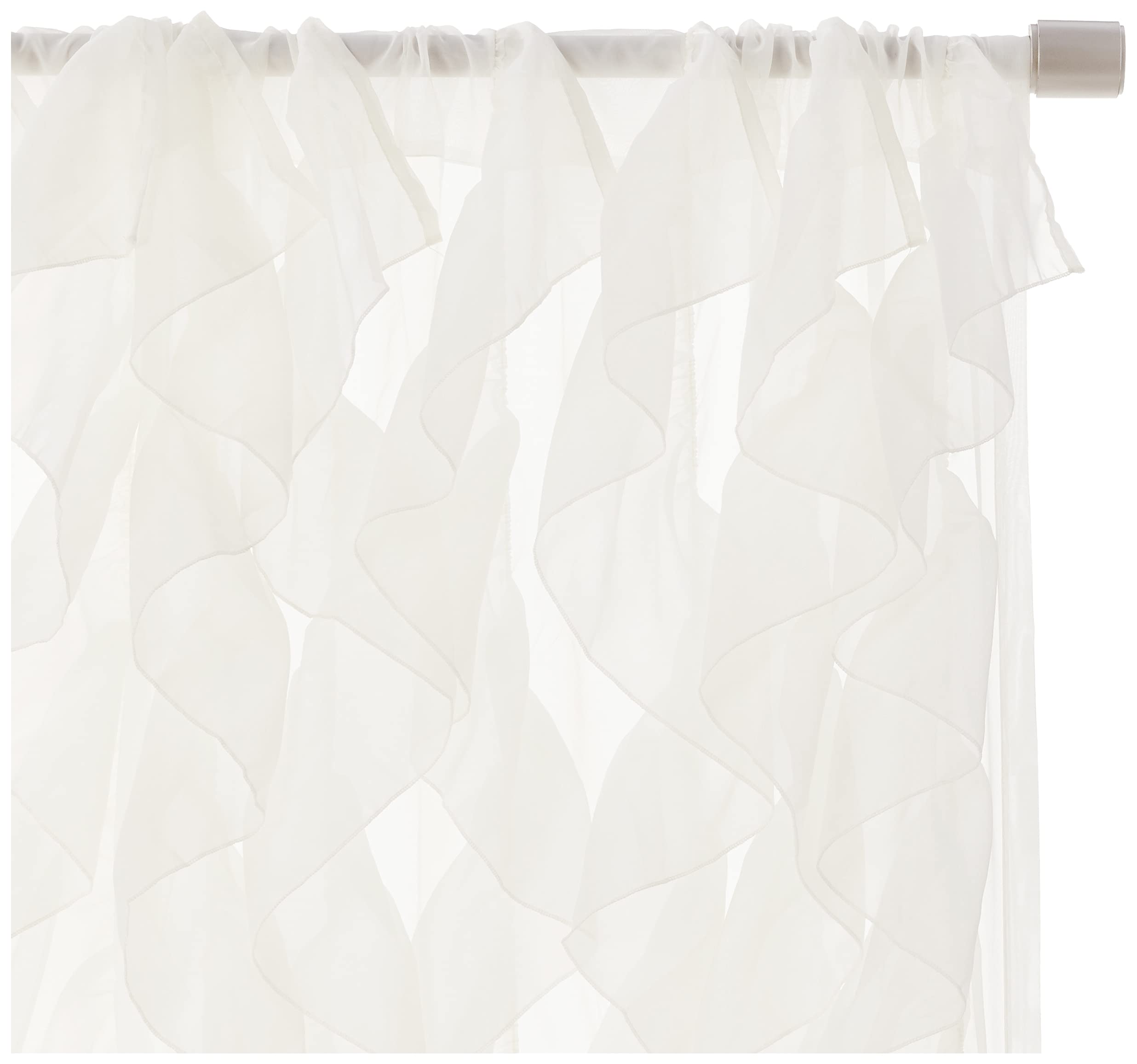 Foto 3 pulgar | Panel De Cortina De Ventana De La Colección Sweet Home Sheer Voile - Venta Internacional.