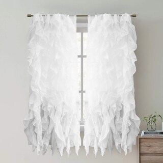 Foto 2 | Panel De Cortina De Ventana De La Colección Sweet Home Sheer Voile - Venta Internacional.