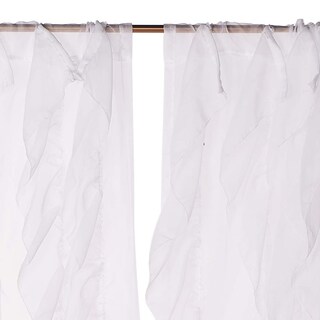 Foto 3 | Panel De Cortina De Ventana De La Colección Sweet Home Sheer Voile - Venta Internacional.