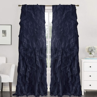 Foto 1 | Cortinas De Gasa Transparente Con Volantes De La Colección Sweet Home - Venta Internacional.