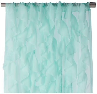Foto 3 | Cortinas De Gasa Transparente Con Volantes De La Colección Sweet Home - Venta Internacional.