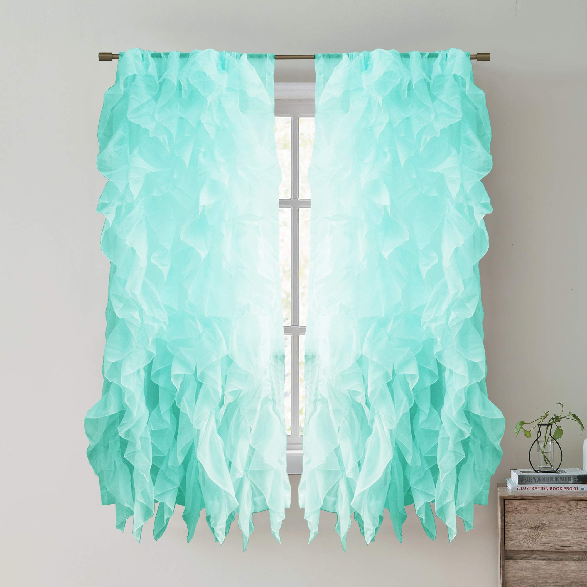 Foto 1 | Panel De Cortina De Ventana De La Colección Sweet Home Sheer Voile - Venta Internacional.