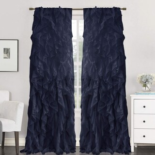 Foto 1 | Cortinas De Gasa Transparente Con Volantes De La Colección Sweet Home - Venta Internacional.