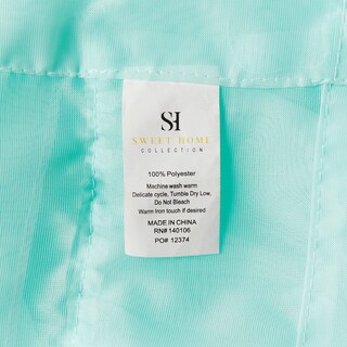 Foto 4 | Panel De Cortina De Ventana De La Colección Sweet Home Sheer Voile - Venta Internacional.