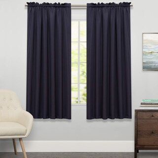Foto 1 | Cortinas De Ventana De La Colección Sweet Home Ribcord Navy - Venta Internacional.