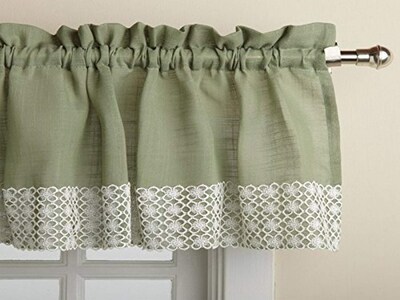 Foto 1 | Cortina De Cocina Valance Colección Sweet Home Salem Sage - Venta Internacional.