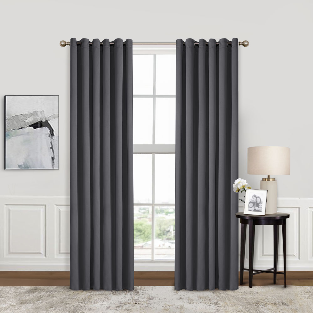 Cortinas Blackout Obscuridad Total Dos Paneles Oxford