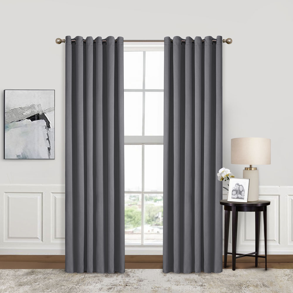 Cortinas Blackout Obscuridad Total Dos Paneles Beige