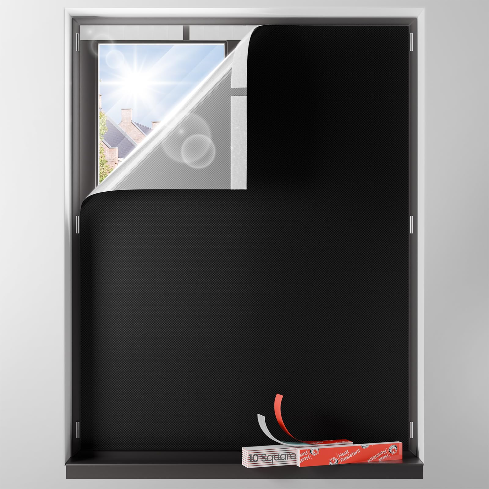 Cortinas Opacas Sumobaby, Portátiles, 35 X 36 Cm, 100% Opacas - Venta Internacional.