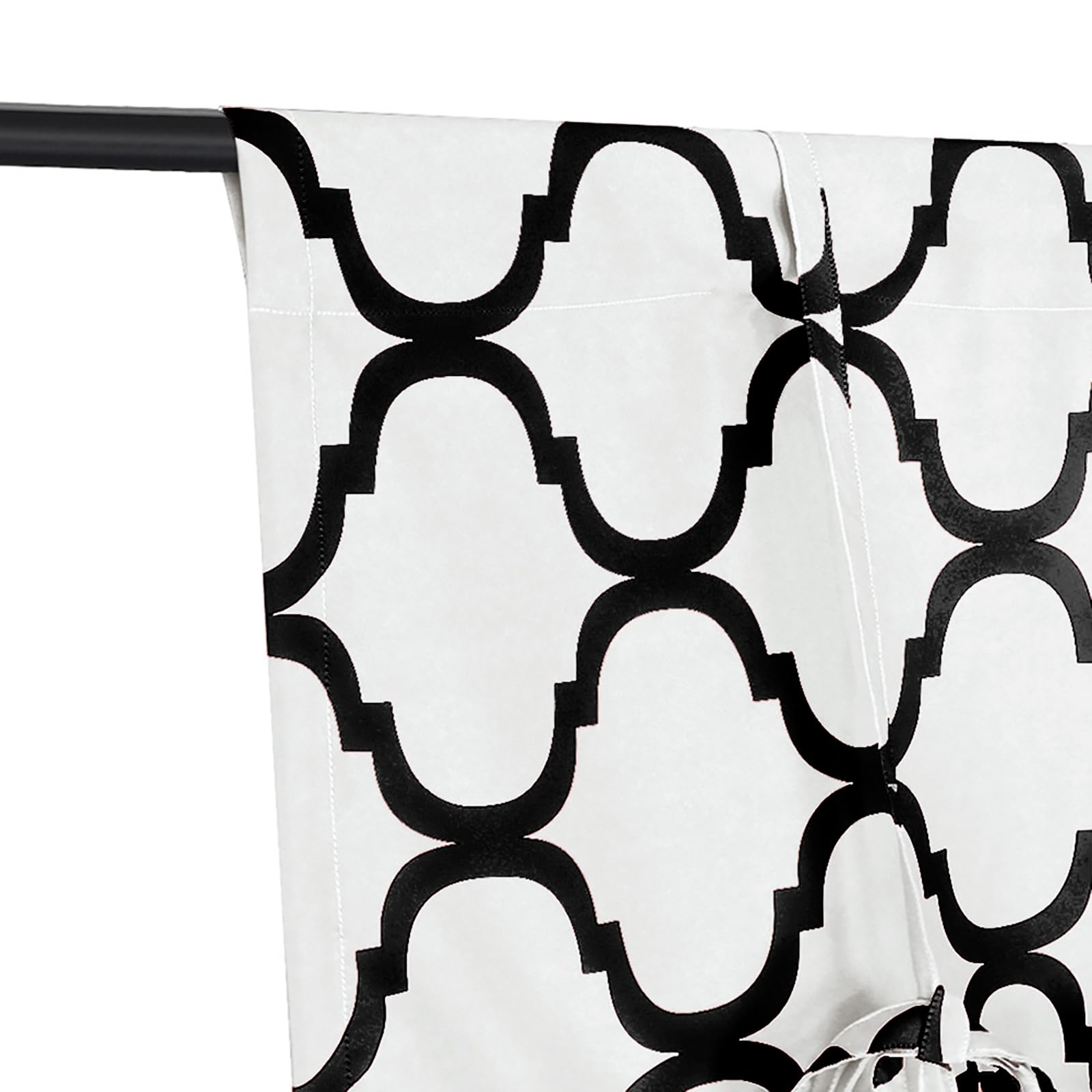 Foto 5 pulgar | Cortina Melodieux Moroccan Con Aislamiento Térmico, 42 X 160 Cm, Color Blanco Roto - Venta Internacional.