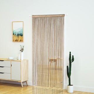 Foto 3 | Cortina Con Cuentas Yaoyue Para Puertas, Abalorios, 100 X 200 Cm - Venta Internacional.