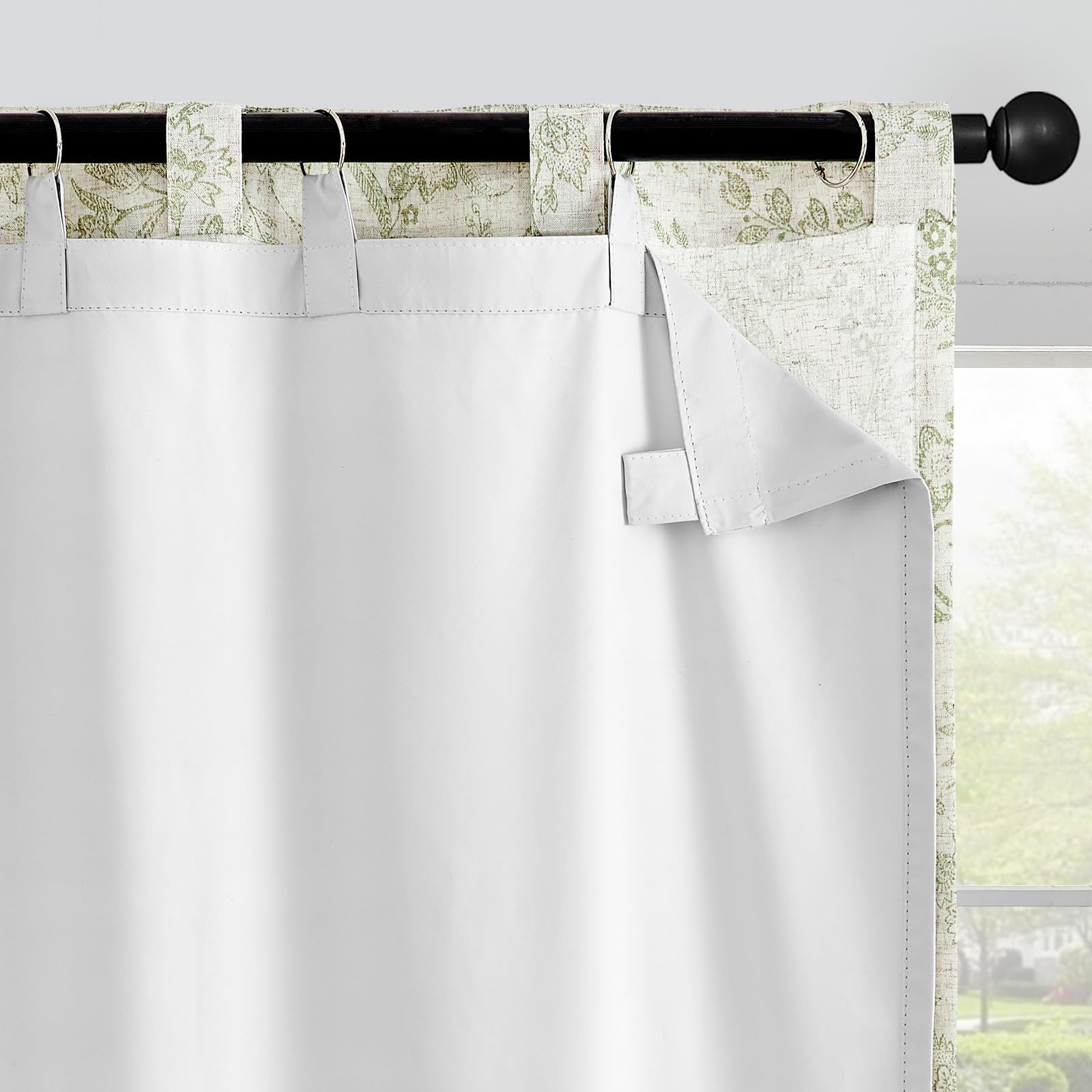 Foto 2 pulgar | Forros De Cortina Blackout Jinchan Para Dormitorio, 240 X 240 Cm, Color Blanco Roto - Venta Internacional.