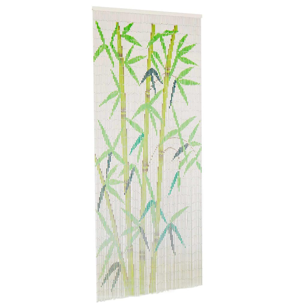 Foto 4 pulgar | Cortina De Puerta Contra Insectos Vidaxl Con Hojas De Bambú, Antimosquitos - Venta Internacional.