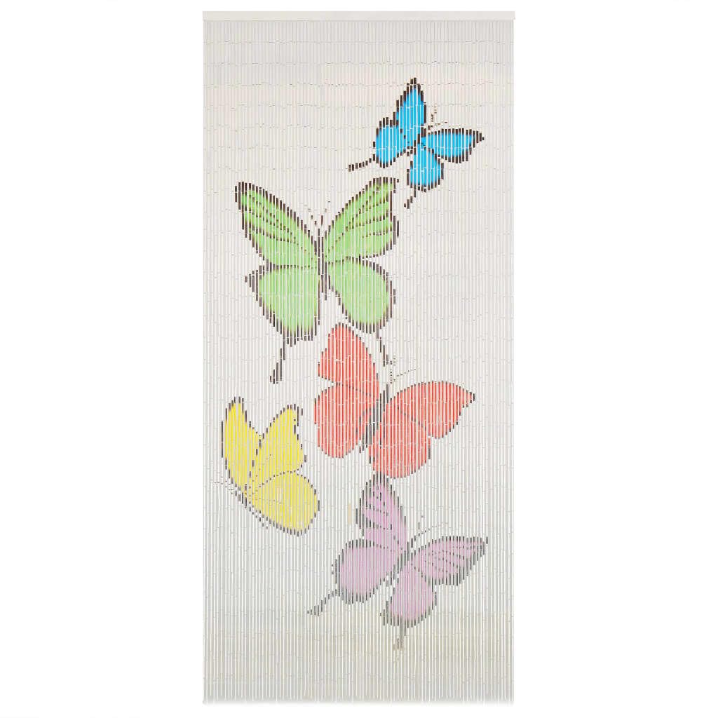 Foto 2 pulgar | Cortina De Bambú Con Forma De Mariposa, Antimosquitos, 90 X 200 Cm - Venta Internacional.