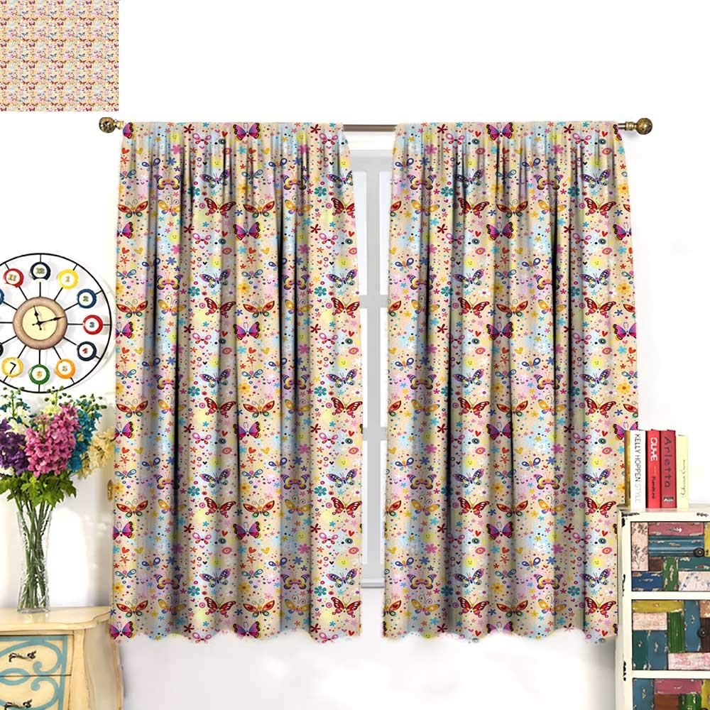 Foto 1 | Cortinas Winfreydecor Mariposas - Venta Internacional